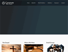 Tablet Screenshot of crosswayknoxville.org